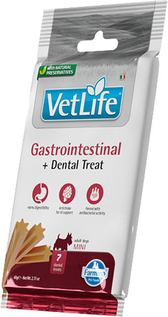 Vet Life Gastrointestinal + Dental Treat