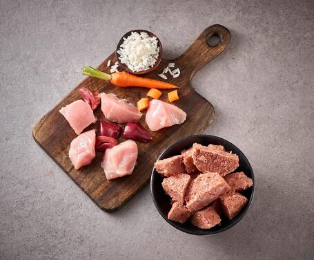 Meatlove párolt húsrolád - Szín pulykahús zöldkagylóval vagy édesburgonyával