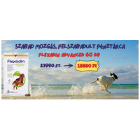 Elszaladtak az árak – a jó irányba! Flexadin Advanced prémium ízületvédő kutyáknak most 5000 Ft kedvezménnyel💸