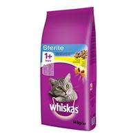 Whiskas Sterile szárazeledel ivartalanított macskáknak