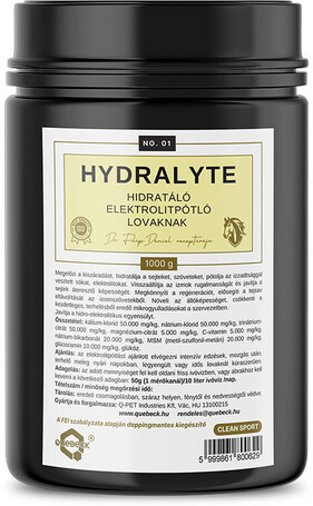 Hydralyte só- és elektrolitpótló kiegészítő lovaknak