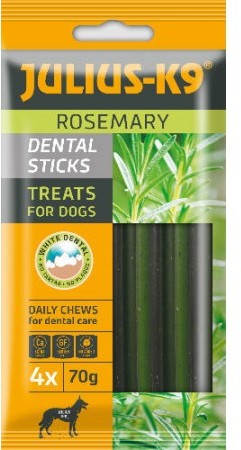 Julius-K9 Rosemary Dental Sticks | Batoane cu rozmarin pentru câini