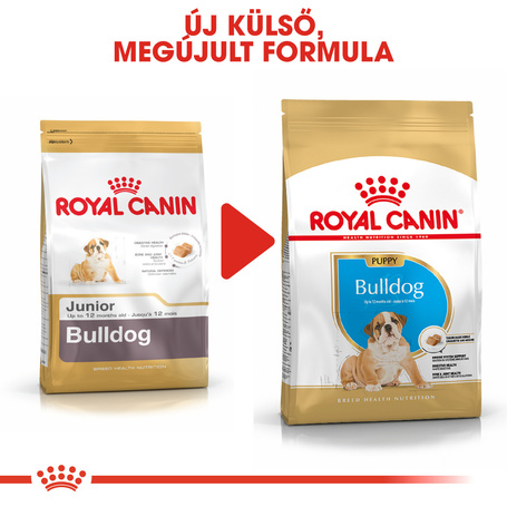 Royal Canin Bulldog Junior - Angol Bulldog kölyök kutya száraz táp