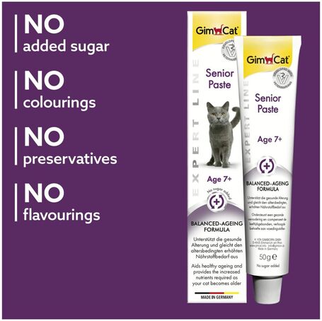 Gimcat Senior paszta 7+ idősödő macskáknak