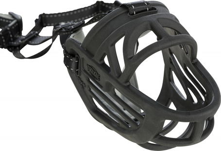 Trixie Muzzle Flex szilikon szájkosár neoprénnel bélelt szíjjal