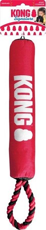 KONG Signature Stick kutyajáték kötéllel (30 cm)