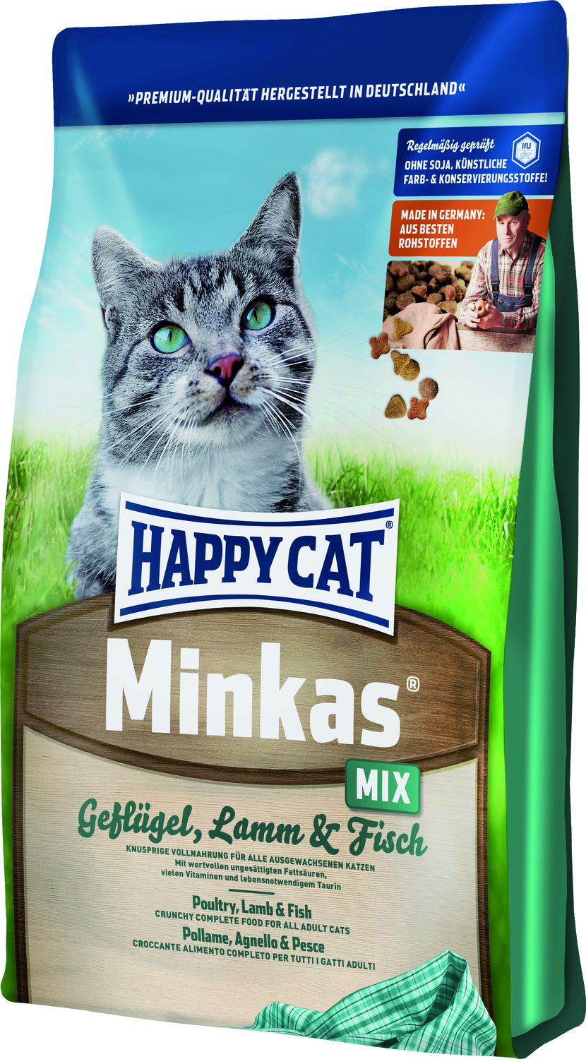 Happy Cat Minkas Perfect Mix - Geflügel, Lamm & Fisch - zoom