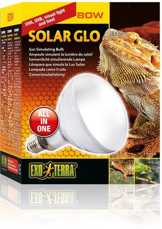 Exo Terra Repti Solar Glo meleget és fényt adó terráriumi napfényizzó