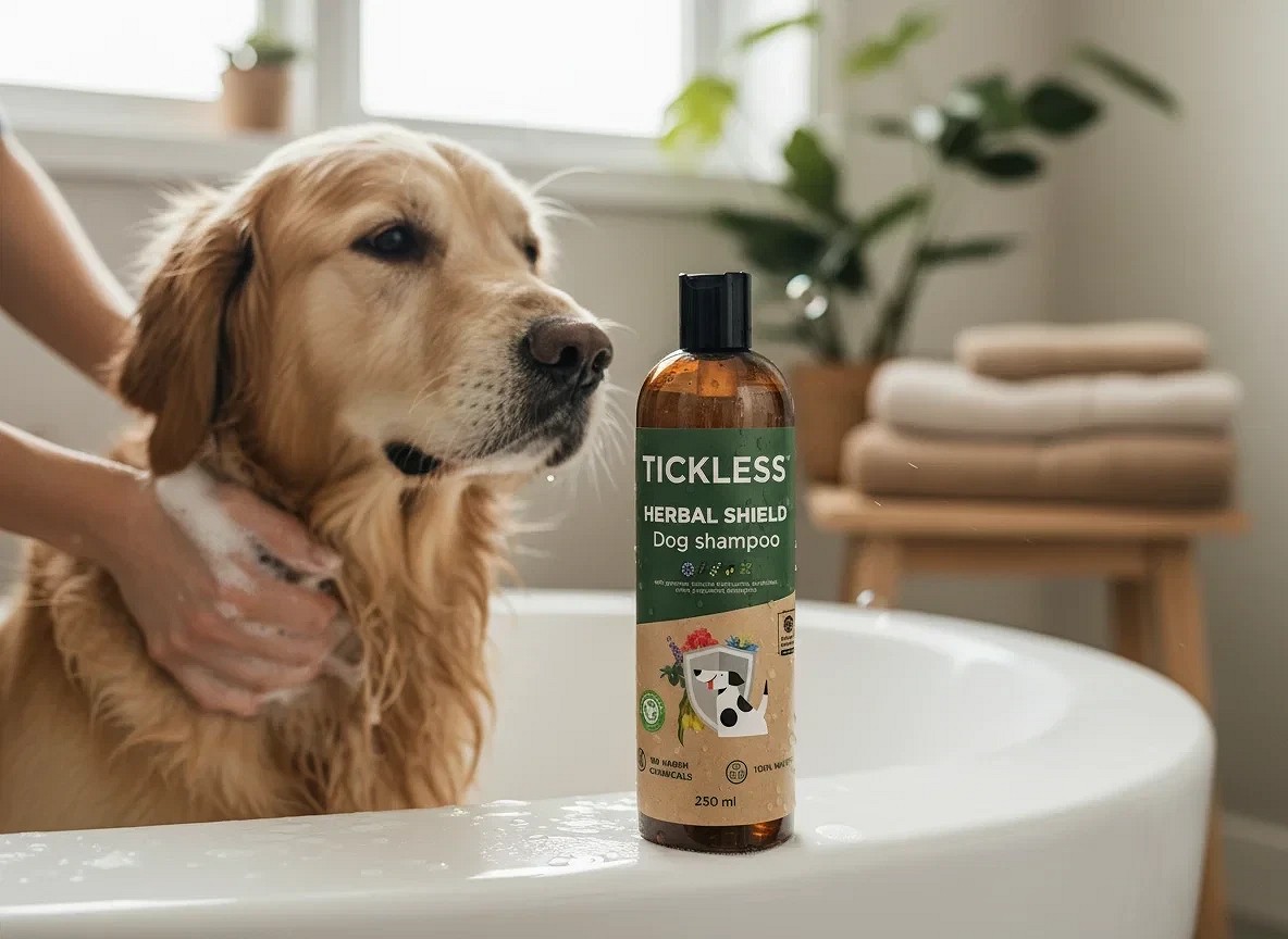 Tickless Herbal Shield șampon pentru câini - zoom