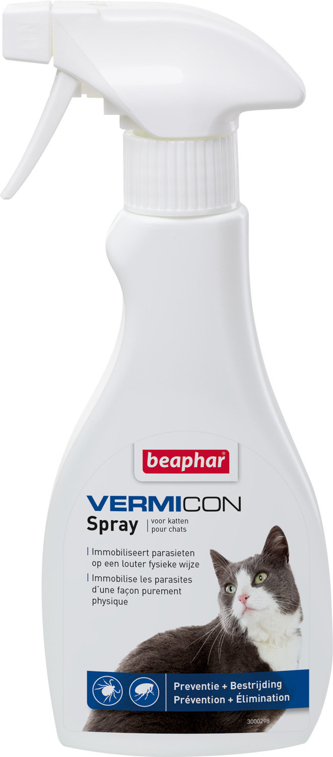 Beaphar Vermicon spray împotriva puricilor și căpușelor pentru pisici