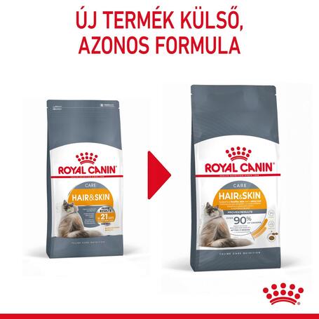 Royal Canin Hair & Skin Care - Száraz táp felnőtt macskák részére a szebb szőrzetért és az egészséges bőrért