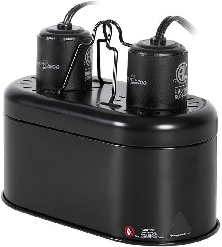 Repti-Zoo Nano Combo Dom dublu corp de iluminat pentru terariu