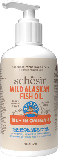 Schesir ulei de somon și ulei de cod din Alaska