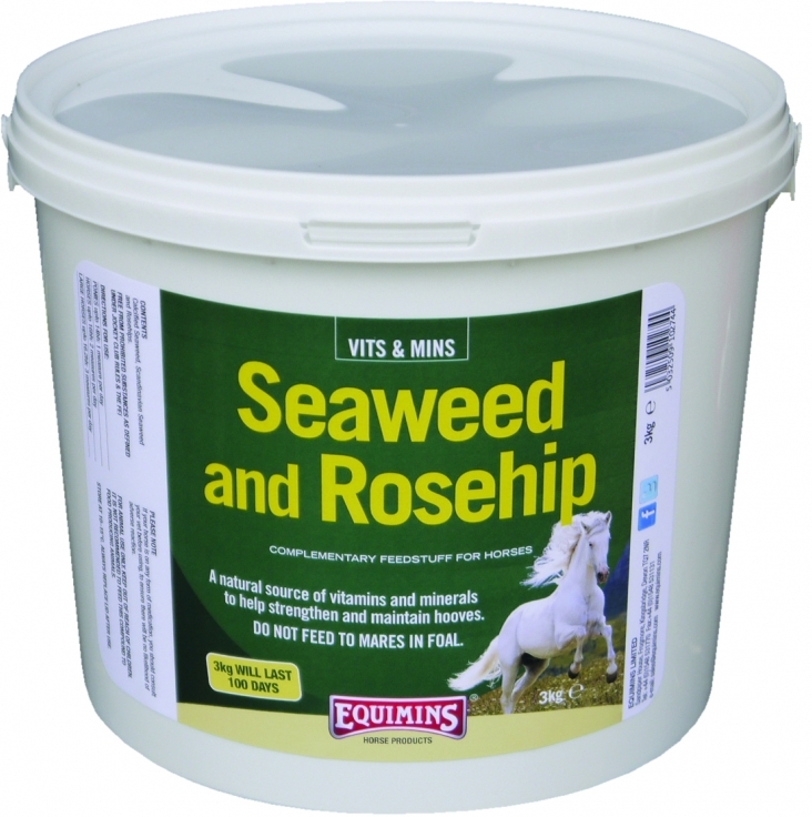 Equimins Seaweed & Rosehip - Alge marine și măceșe