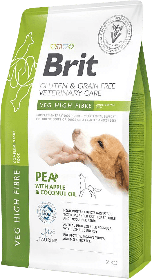 Brit GF Veterinary Diets Dog Veg High Fibre