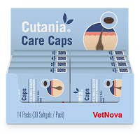 VetNova CUTANIA Care Caps pentru piele și blană