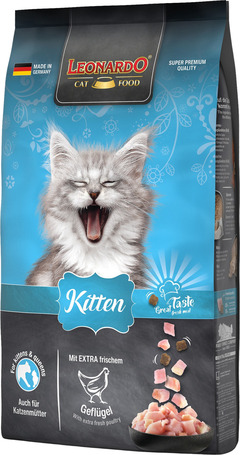 Leonardo Kitten csirkehúsban gazdag szárazeledel kiscicáknak