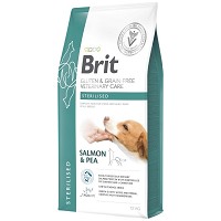 Brit GF Veterinary Diets Dog Sterilised somon, mazăre