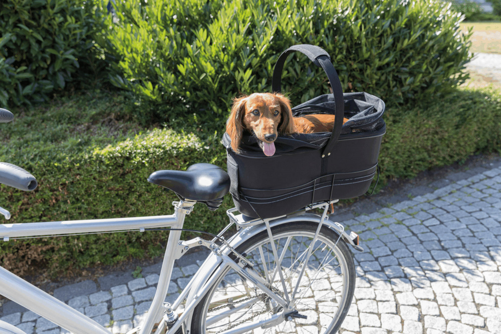 Trixie coş de portbagaj pentru bicicletă perfect pentru câini de talie mică - zoom