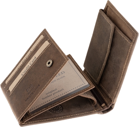 GreenDeed kutyás bőr pénztárca