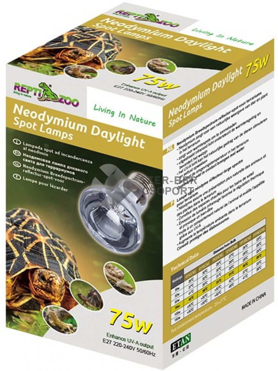Repti-Zoo Neodymium Daylight Spot - Becuri pentru terariu