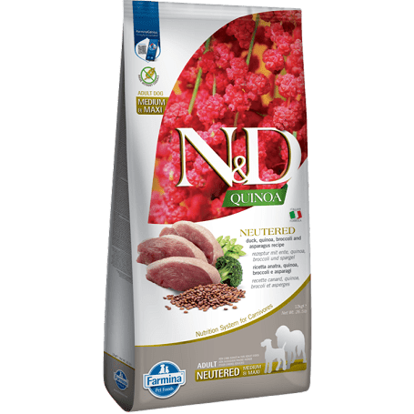 N&D Dog Quinoa Neutered Adult Medium & Maxi