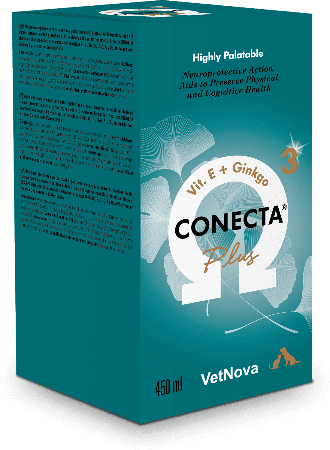 VetNova CONECTA Plus pentru susținerea sistemului nervos