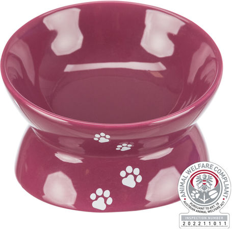 Trixie tappancsmintás döntött kerámiatálka macskáknak