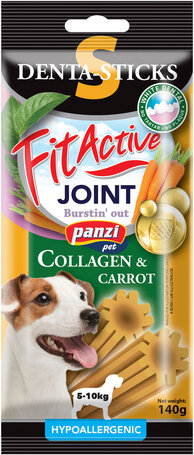 FitActive Hypoallergenic Denta-Sticks Joint Collagen & Carrot