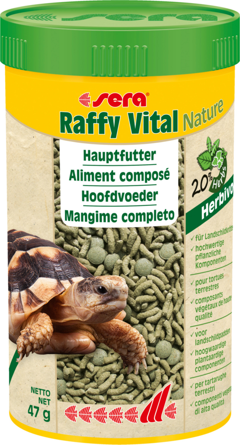 Sera Raffy Vital - Hrana testoase reptile - zoom
