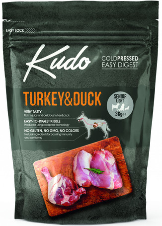 Kudo Light Senior Turkey & Duck