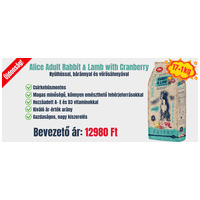 Új Alice táp nyúllal🐇 és báránnyal🐑 - Bomba nyitóár, +1 kg pedig ajándék🎁