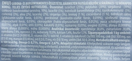 CarniLove Puppy Salmon & Turkey | Lazacos és pulykás táp kölyökkutyáknak