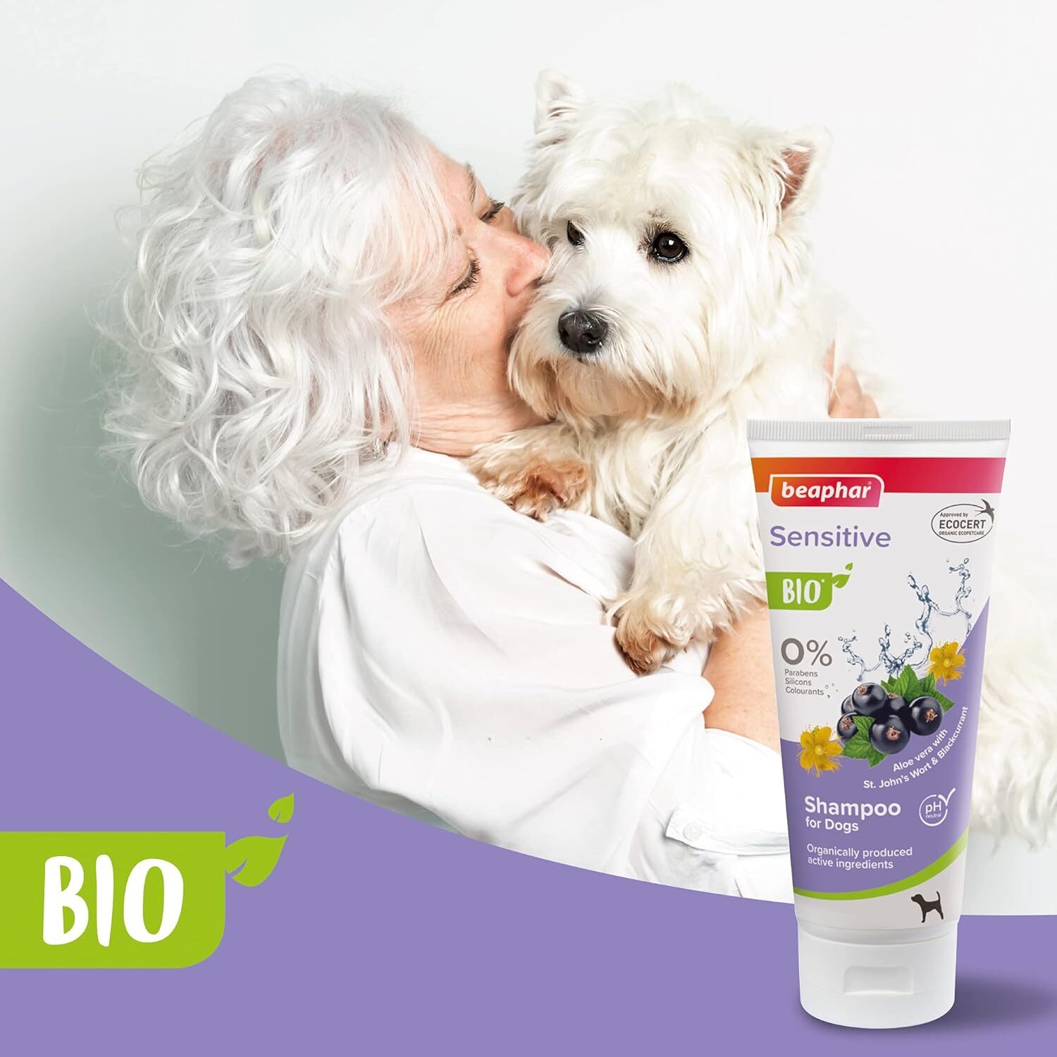 Beaphar Sensitive Bio Shampoo - Șampon câini piele sensibilă - zoom