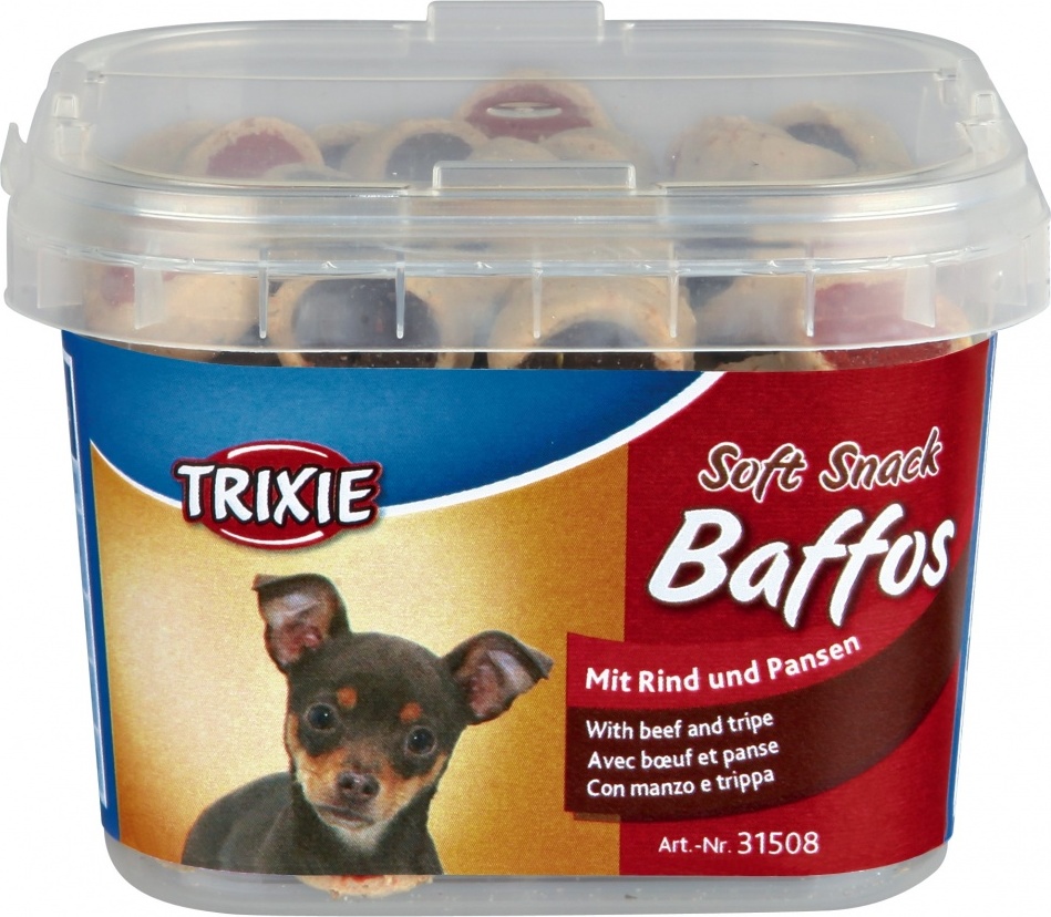 Trixie Soft Snack Baffos cu vita si burta pentru caini - zoom