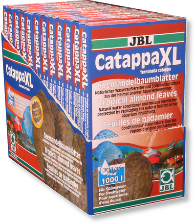 JBL Catappa XL tebanglevél – Természetes vízelőkészítő és dekoráció