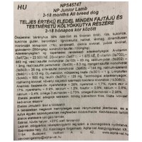 Nature's Protection Dog Junior Lamb | Bárányhúsos táp növendék kutyáknak #3