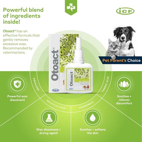 Otoact cerumenolitikus hatású fültisztító oldat