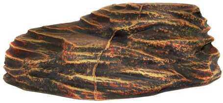 Szép megformázású kerámia kilépő terráriumba, akvaterráriumba