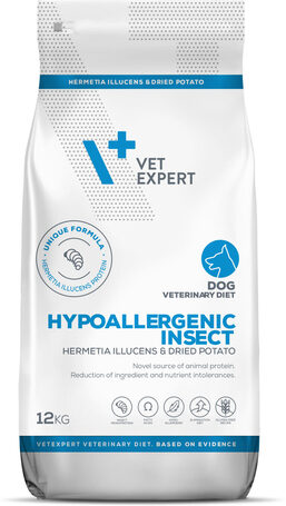 Vet Expert Hypoallergenic Insect Dog - Hipoallergén szárazeledel kutyáknak