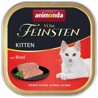 Animonda Cat Vom Feinsten Kitten tăviță cu vită