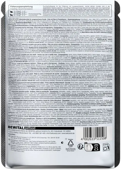 Belcando Ente - Pliculețe - zoom