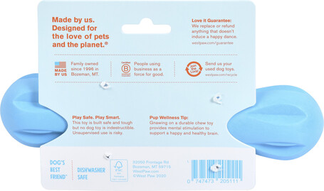 West Paw Hurley - Tartós rágóbot