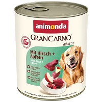 Animonda GranCarno Adult conservă cu vită, cerb și măr