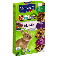 Vitakraft Kracker Mix zöldséges, mogyorós, erdei gyümölcsös tripla rúd nyúlnak #2