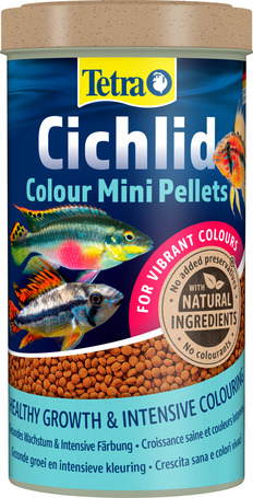 Tetra Cichlid Colour Mini Pellets sügértáp
