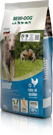 Bewi-Dog Junior szárnyashúsban gazdag száraztáp