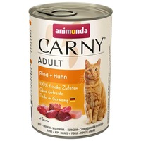 Animonda Carny Adult marha- és csirkehúsos konzerv macskáknak