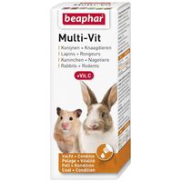 Beaphar Multi-Vit +Vit. C Vitamine iepuri și rozătoare mici
