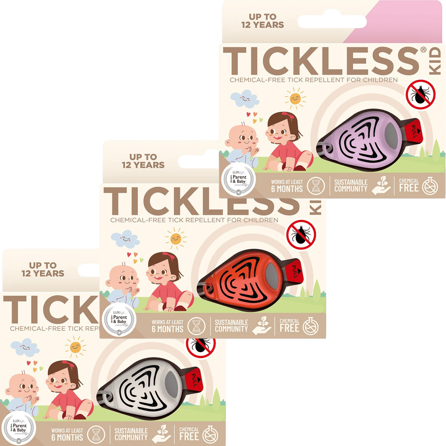 Tickless Kid ultrahangos kullancs- és bolhariasztó